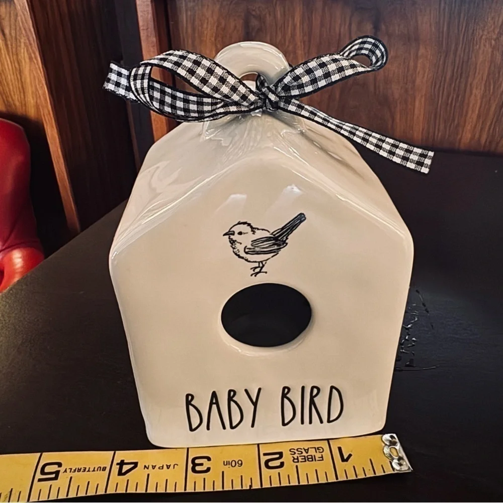 Rae Dunn Baby Bird Artesian Collection Birdhouse